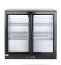 Arktic Backbar koelkast 2 schuifdeuren 158 l zwart