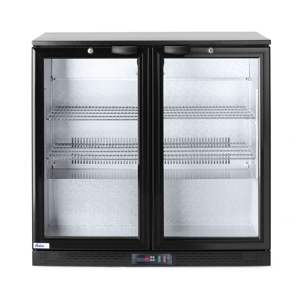 Arktic Backbar koelkast 2 deuren 158 l zwart