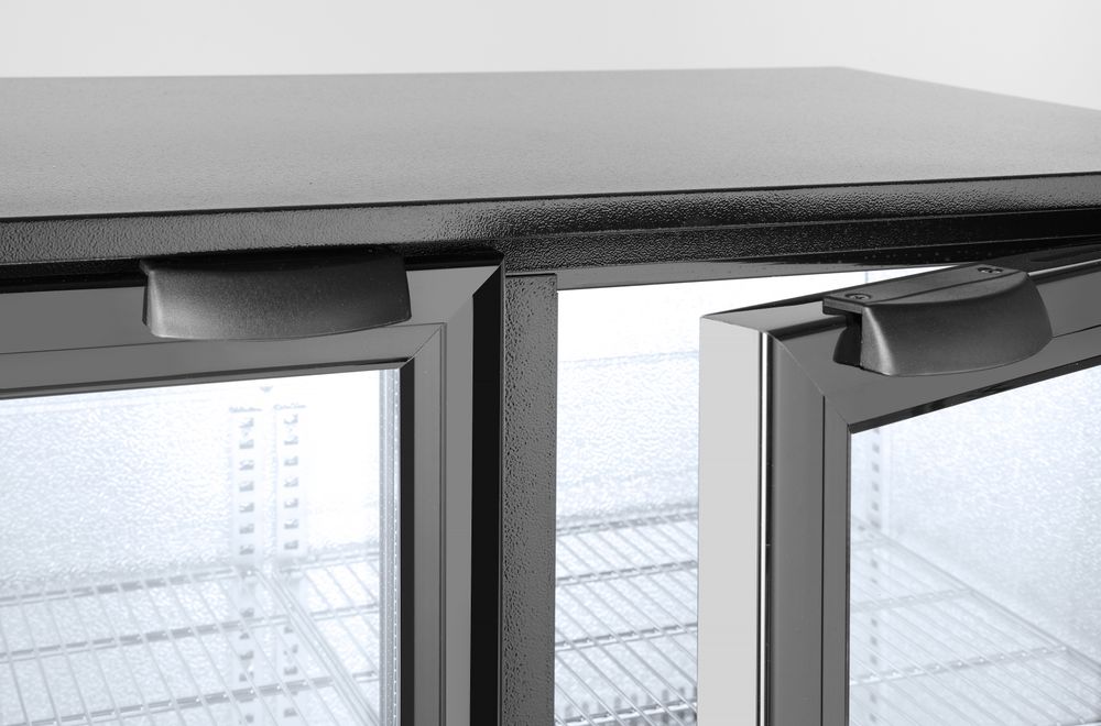 Arktic Backbar koelkast 2 deuren 158 l zwart