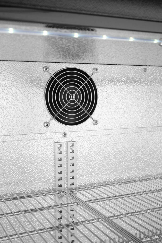 Arktic Backbar koelkast 2 deuren 158 l zwart
