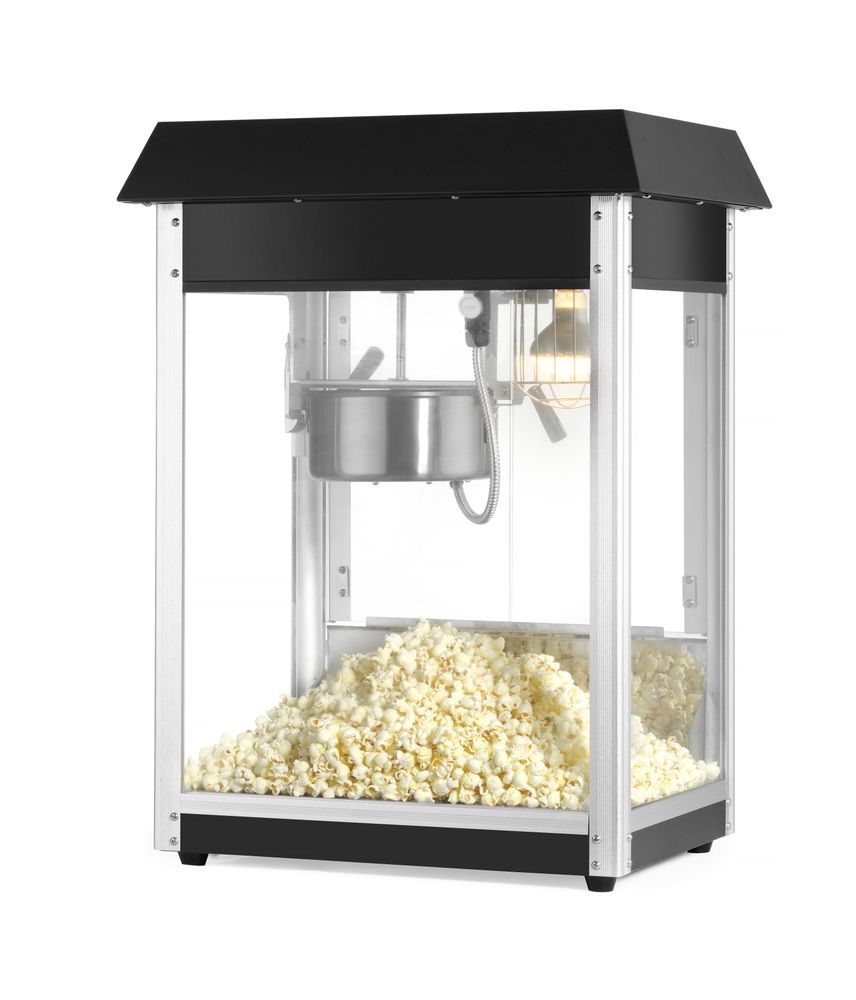 HENDI Popcornmachine zwart