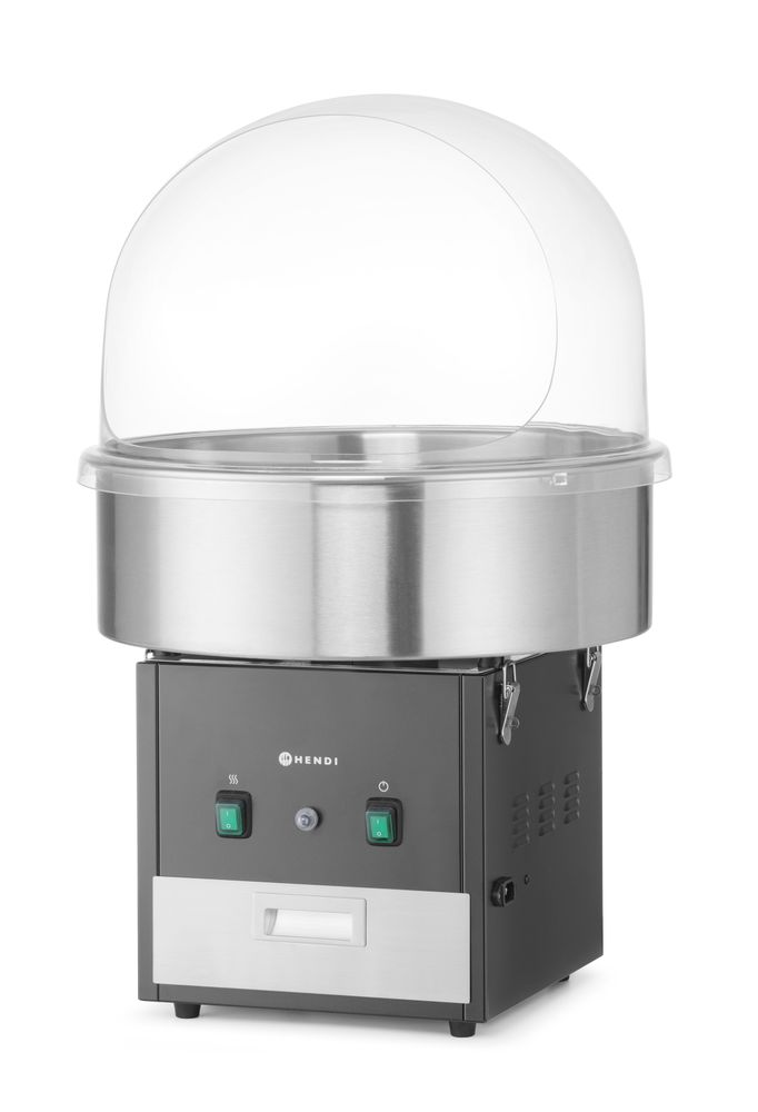 HENDI Suikerspinmachine zwart