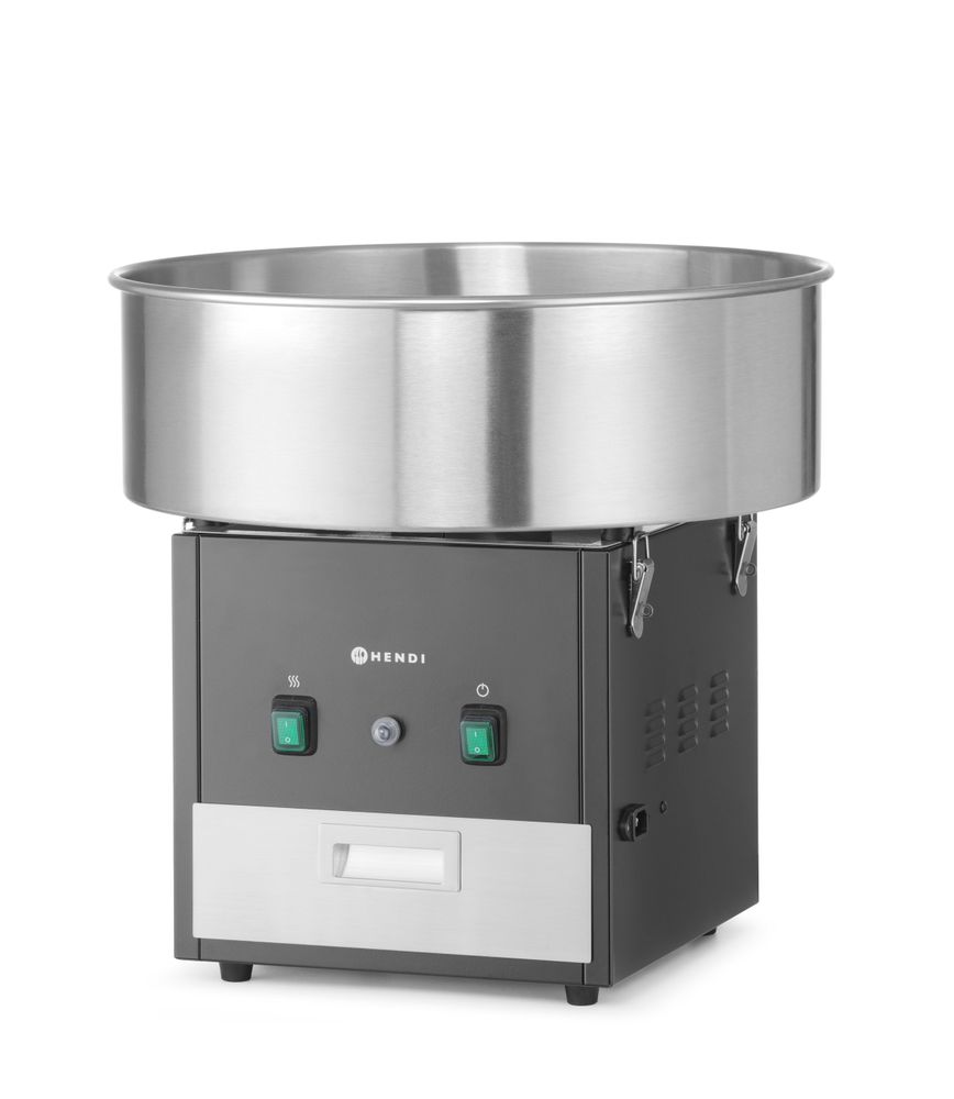 HENDI Suikerspinmachine zwart